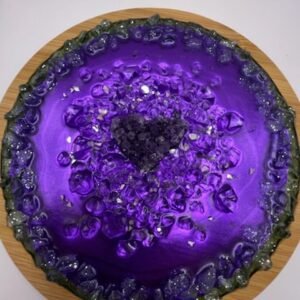 Amethyst Geode Art Piece1