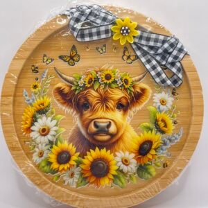 Sunflower Serenade Calf Home Decor